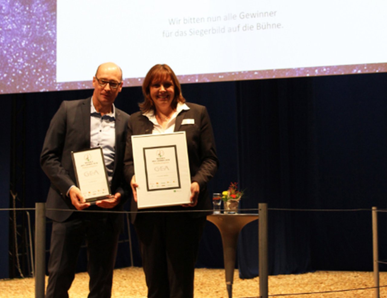 O sensor de reconto de células GEA DairyMilk M6850, premio Novidade do Ano en EuroTier2018