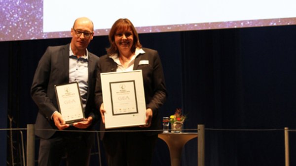 O sensor de reconto de células GEA DairyMilk M6850, premio Novidade do Ano en EuroTier2018