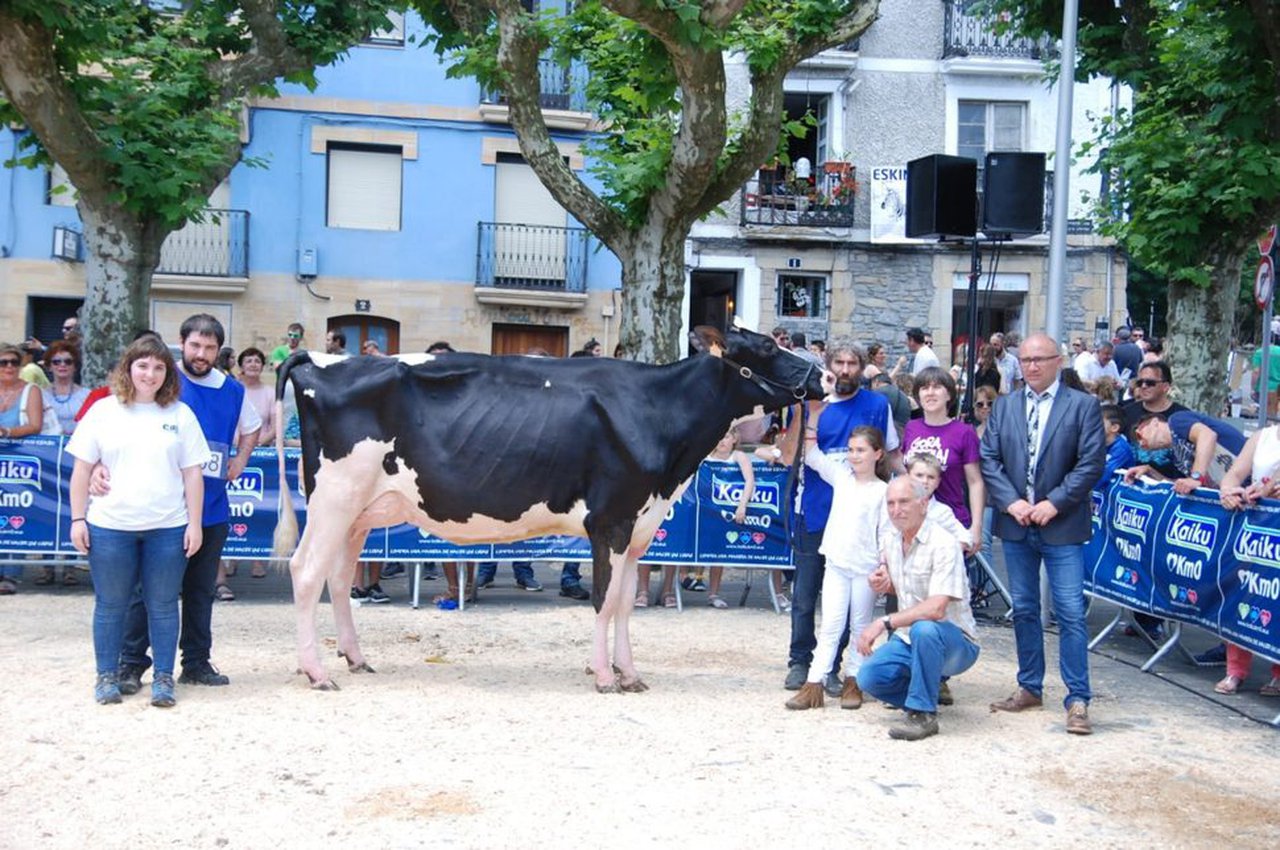 Ondazarte Sid Tximistarri, gran campiona do Concurso de Irún