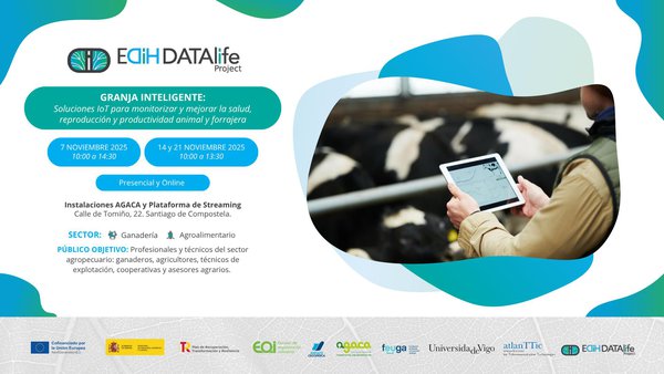 O curso 'Granxa Intelixente' chega a Galicia en novembro
