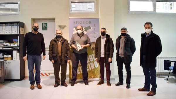Relevo al frente de Africor Lugo