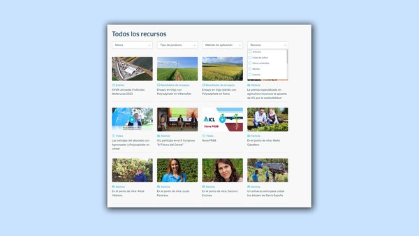 ICL lanza a súa nova web "ICL Growing Solutions" en España