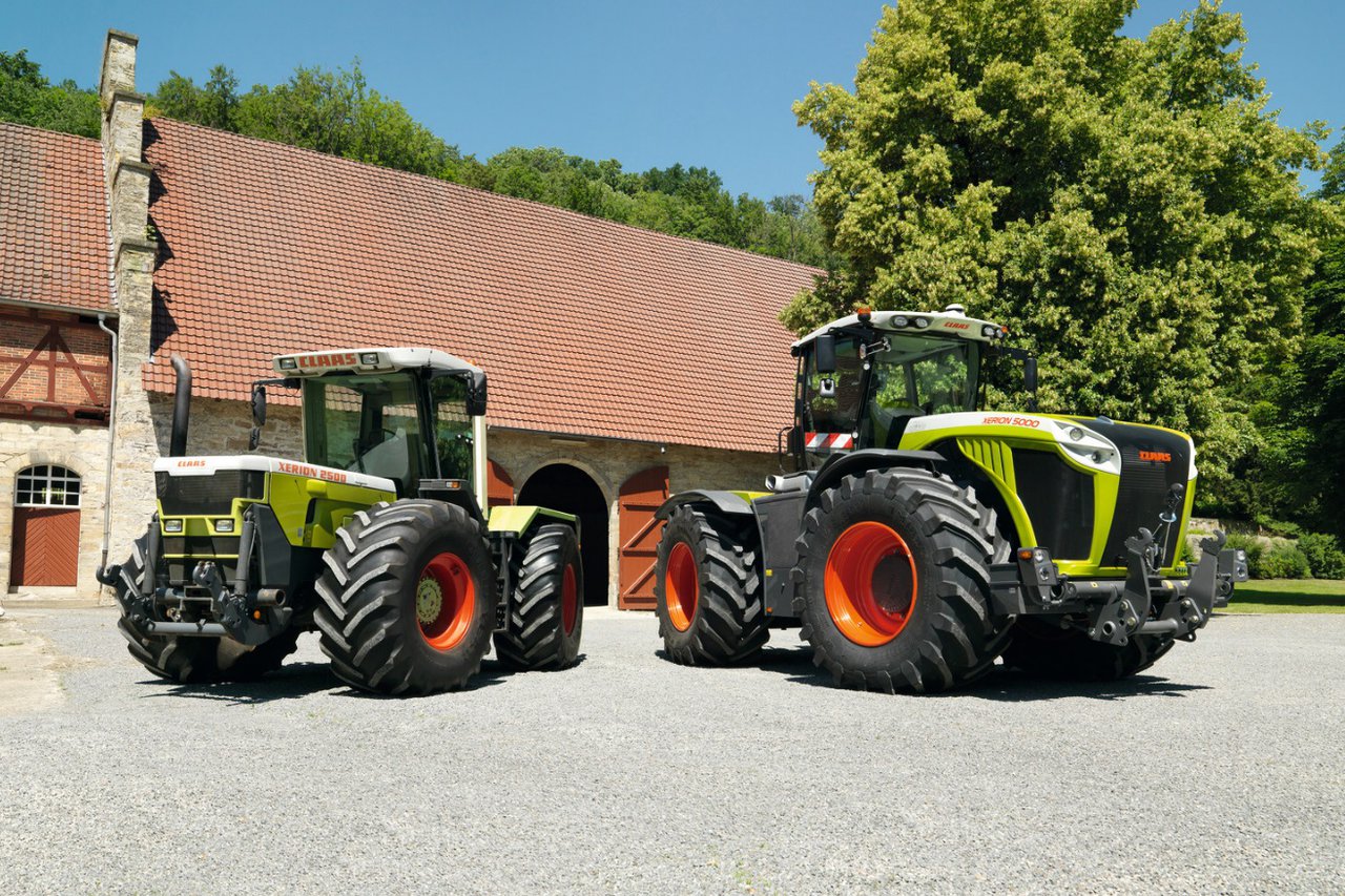 Claas celebra os 25 anos de produción en serie de Xerion cunha edición especial limitada