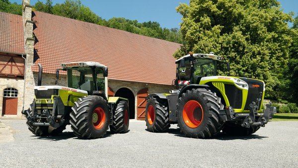 Claas celebra os 25 anos de produción en serie de Xerion cunha edición especial limitada