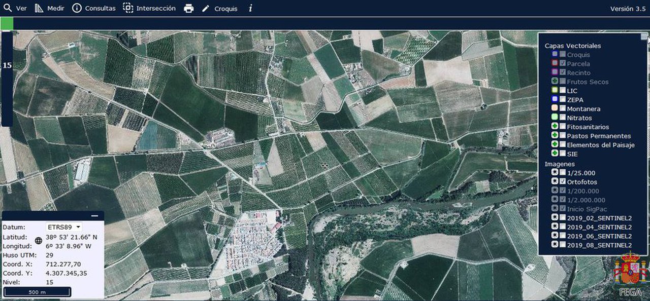 O MAPA actualiza o acceso ao Sigpac, ferramenta clave para a xestión de axudas da PAC