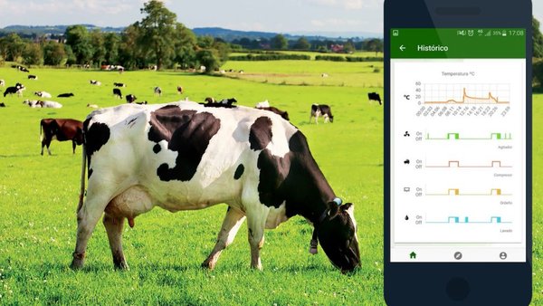 Proyecto sobre digitalización del control de la conservación de la leche en los tanques de frío