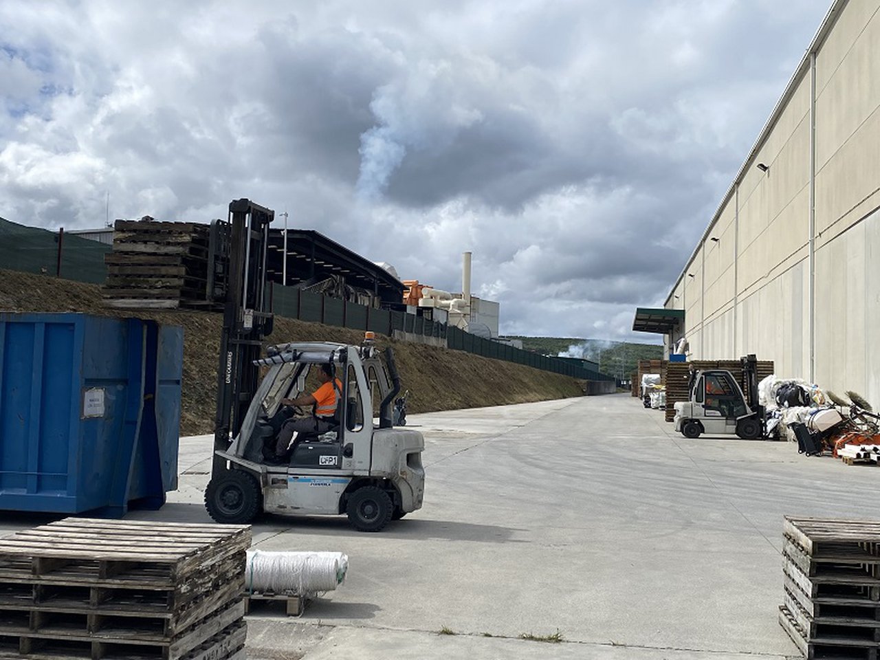 A planta de Delagro nas Pontes reciclou en 2021 máis de 90 toneladas de residuos