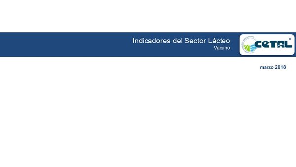 Informe CETAL. Marzo 2018