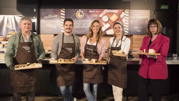Deportistas de elite avalan as bondades do queixo de orixe nacional