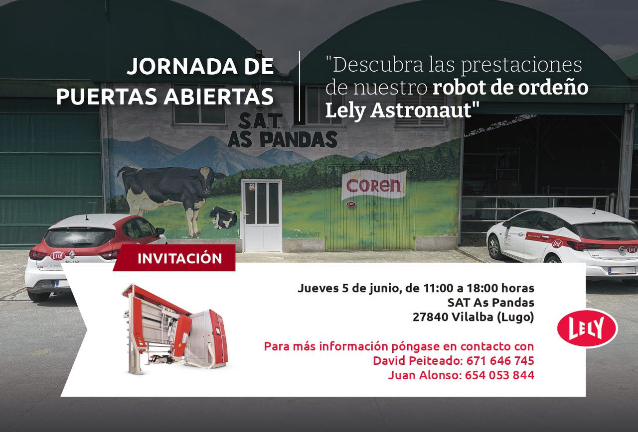 Lely organiza una nueva jornada sobre el Astronaut en SAT As Pandas