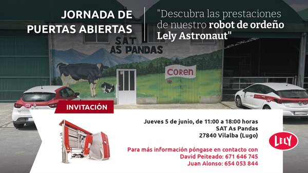 Lely organiza una nueva jornada sobre el Astronaut en SAT As Pandas