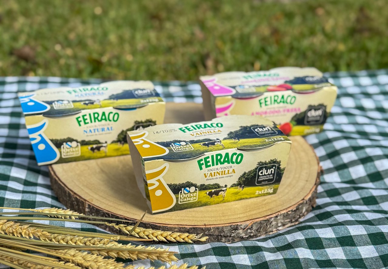 Feiraco lanza ao mercado iogures galegos e de cooperativa