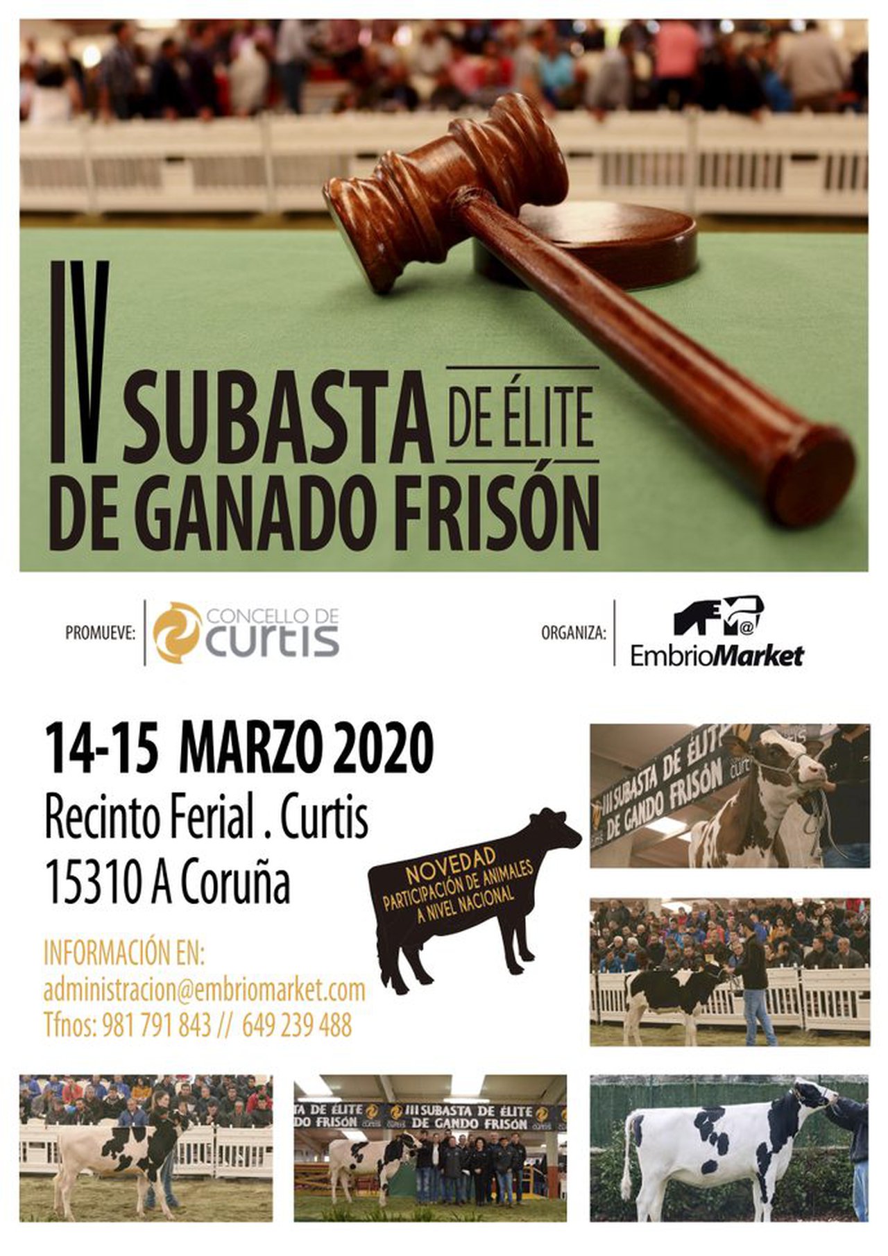 A IV Poxa de Elite terá lugar o 14 e o 15 de marzo