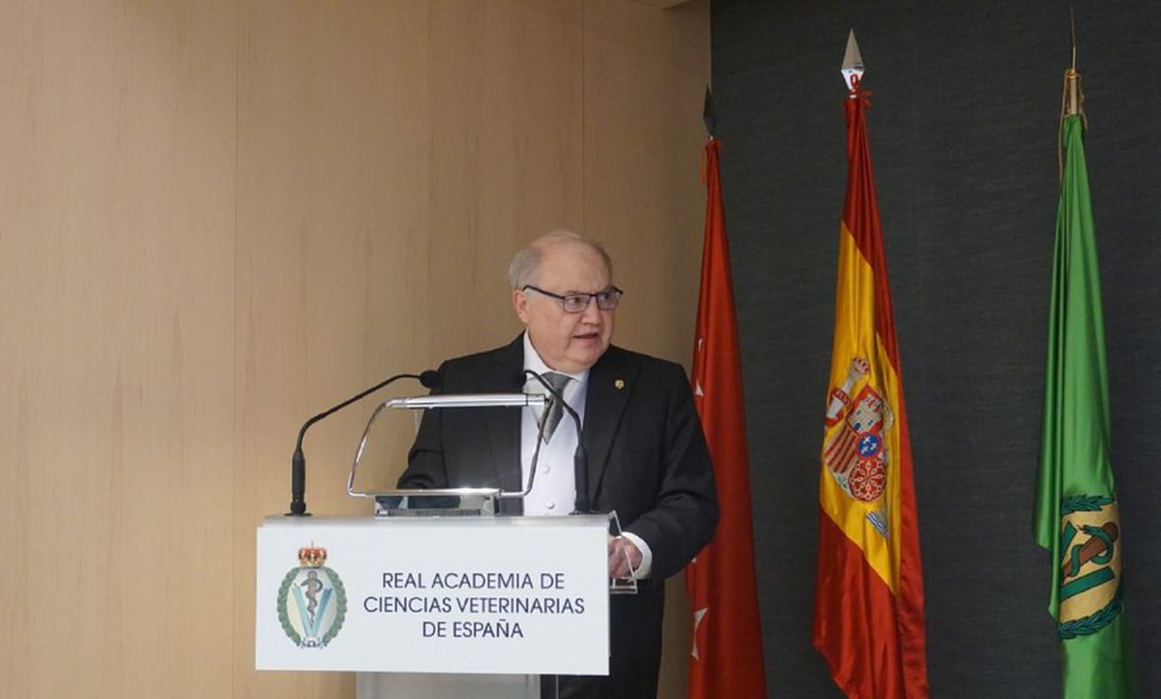 José Luis Benedito Castellote ingresa na Real Academia de Ciencias Veterinarias de España como académico numerario