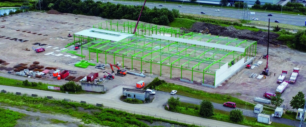 A planta de Joskin en Luxemburgo toma forma