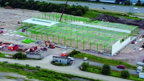 La planta de Joskin en Luxemburgo toma forma