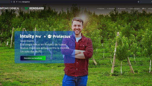 Kenogard estrena website en su nueva etapa como filial de Sumitomo Chemical