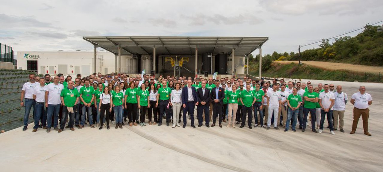 Kersia inaugurou o pasado 20 de xuño a súa nova planta en Estella