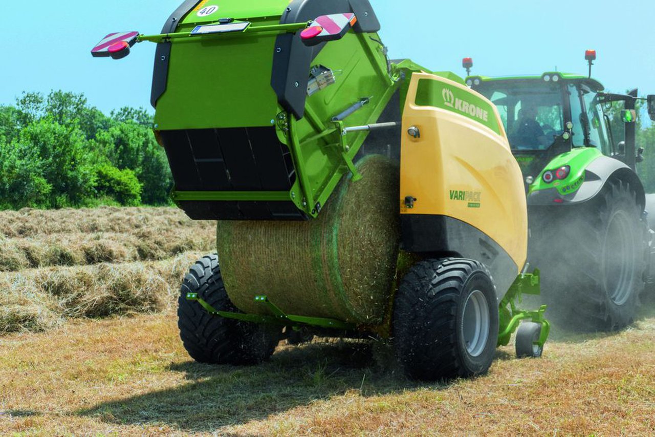 As rotoempacadoras Krone reciben a certificación TIM