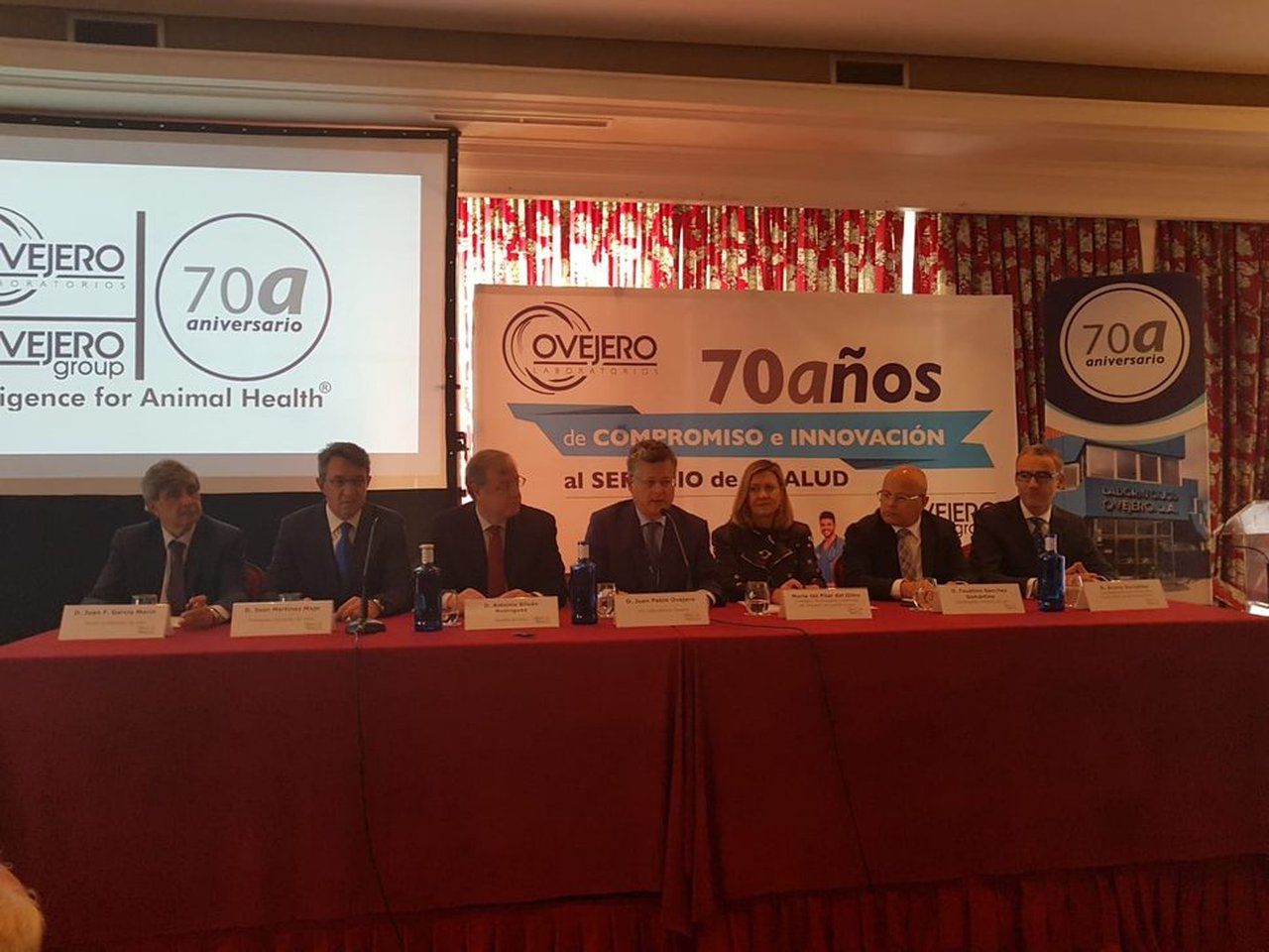 Laboratorios Ovejero celebra sus setenta años de trabajo