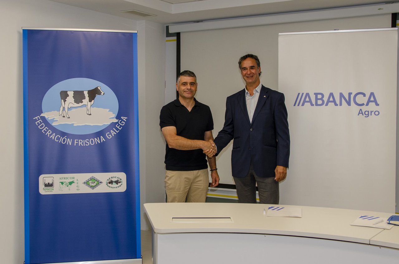 ABANCA e a Federación Frisona Galega colaboran para impulsar a sostibilidade e o relevo xeracional no sector con produtos e servizos a medida
