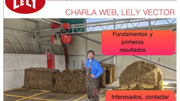 Charla online de Lely para analizar os datos do Lely Vector en SAT Arenas