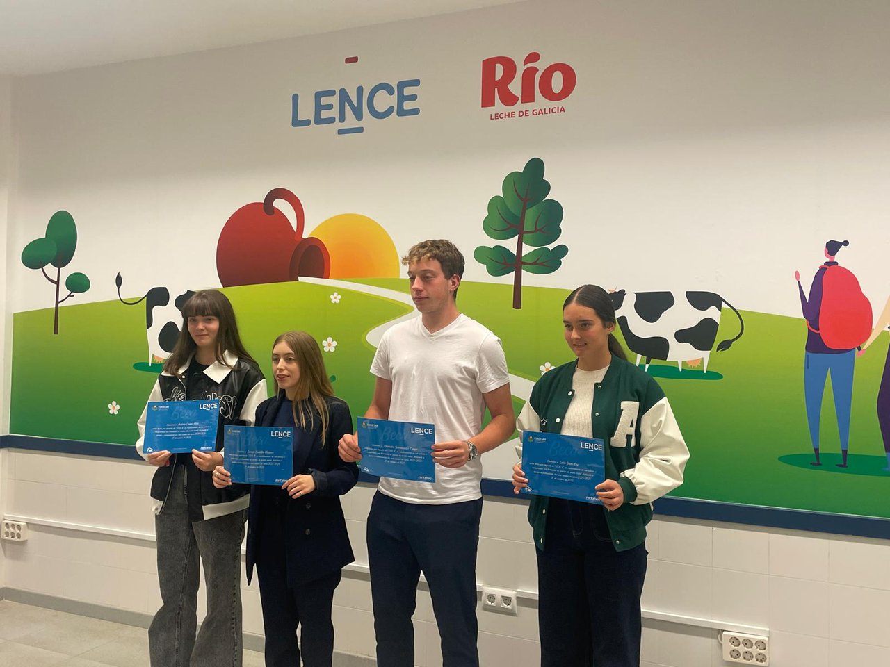 Grupo Lence y la EFA Fonteboa inauguran el Aula Lence