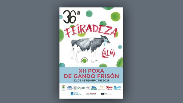 O libro da XII Poxa de Gando Frisón, que terá lugar este domingo en Lalín, xa dispoñible!