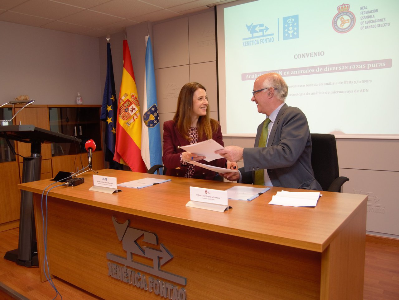Medio Rural de Galicia reforza a súa colaboración coa Federación Española de Gando Selecto