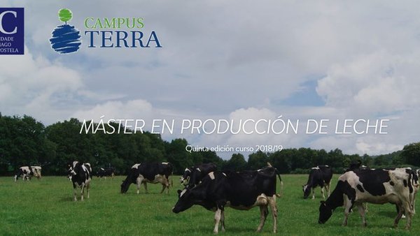 Aberto o prazo de inscrición do Máster de Produción de Leite