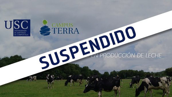 Suspendido temporalmente el Máster de Producción de Leche del Campus Terra de Lugo