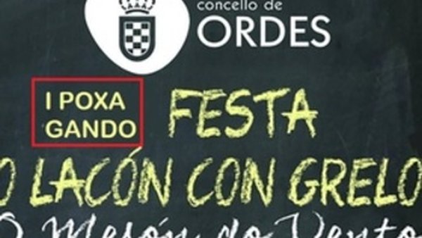 O recinto feiral de Mesón do Vento en Ordes acollerá o 24 de febreiro unha poxa de gando frisón