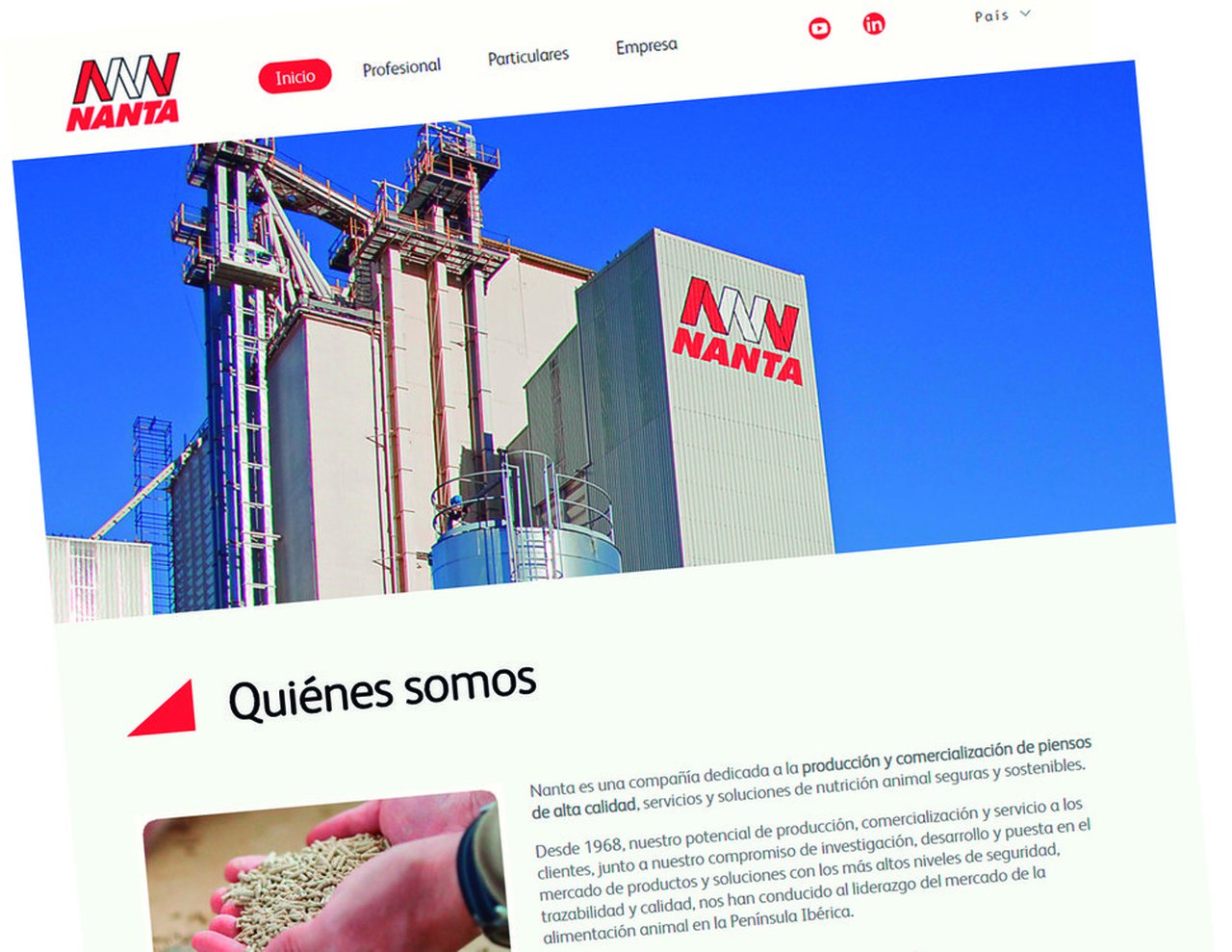 Máis ferramentas e información para os gandeiros, as claves da nova web de Nanta