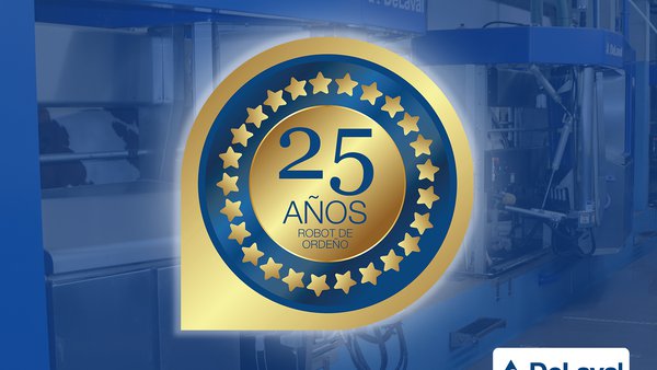 25 anos de muxido robotizado en DeLaval
