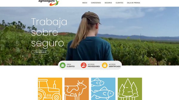 Agroseguro estrea nova páxina web