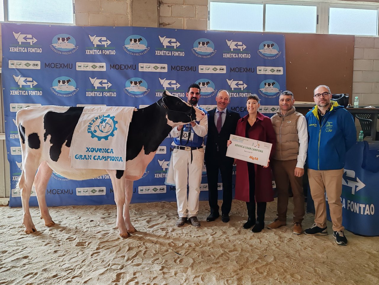Rey 1273 Haxl Bambi se proclama novilla gran campeona en Moexmu 2025