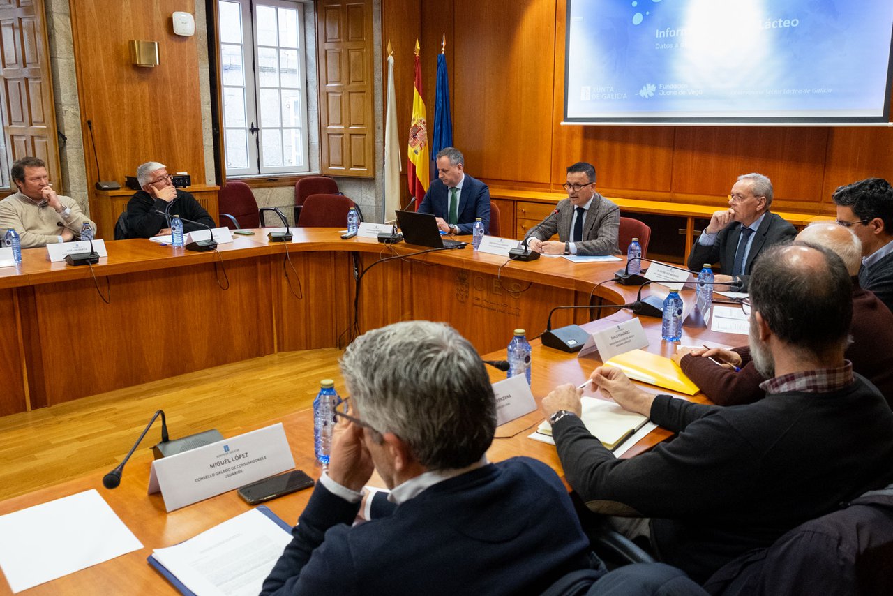 O sector lácteo galego acumula 19 meses consecutivos de subas de prezos