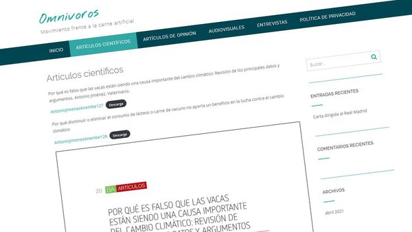 Anembe impulsa la iniciativa 'Omnívoros' de lucha contra la carne artificial