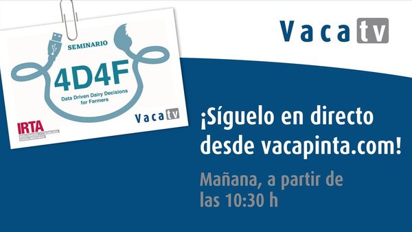 Retransmisión en directo do seminario 4D4F do IRTA