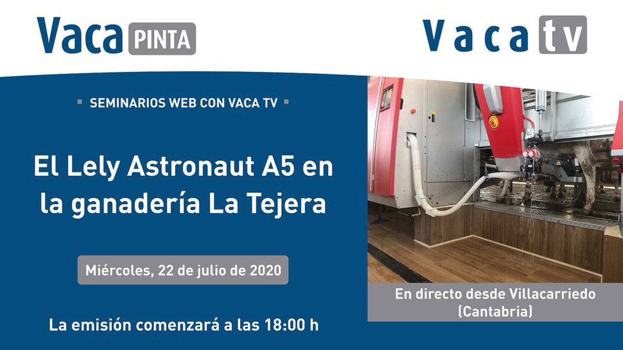Presentación del Lely Astronaut A5 en directo desde La Tejera (Cantabria)