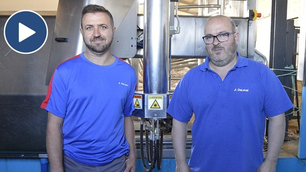 José Alberto Martín aposta polo robot de DeLaval