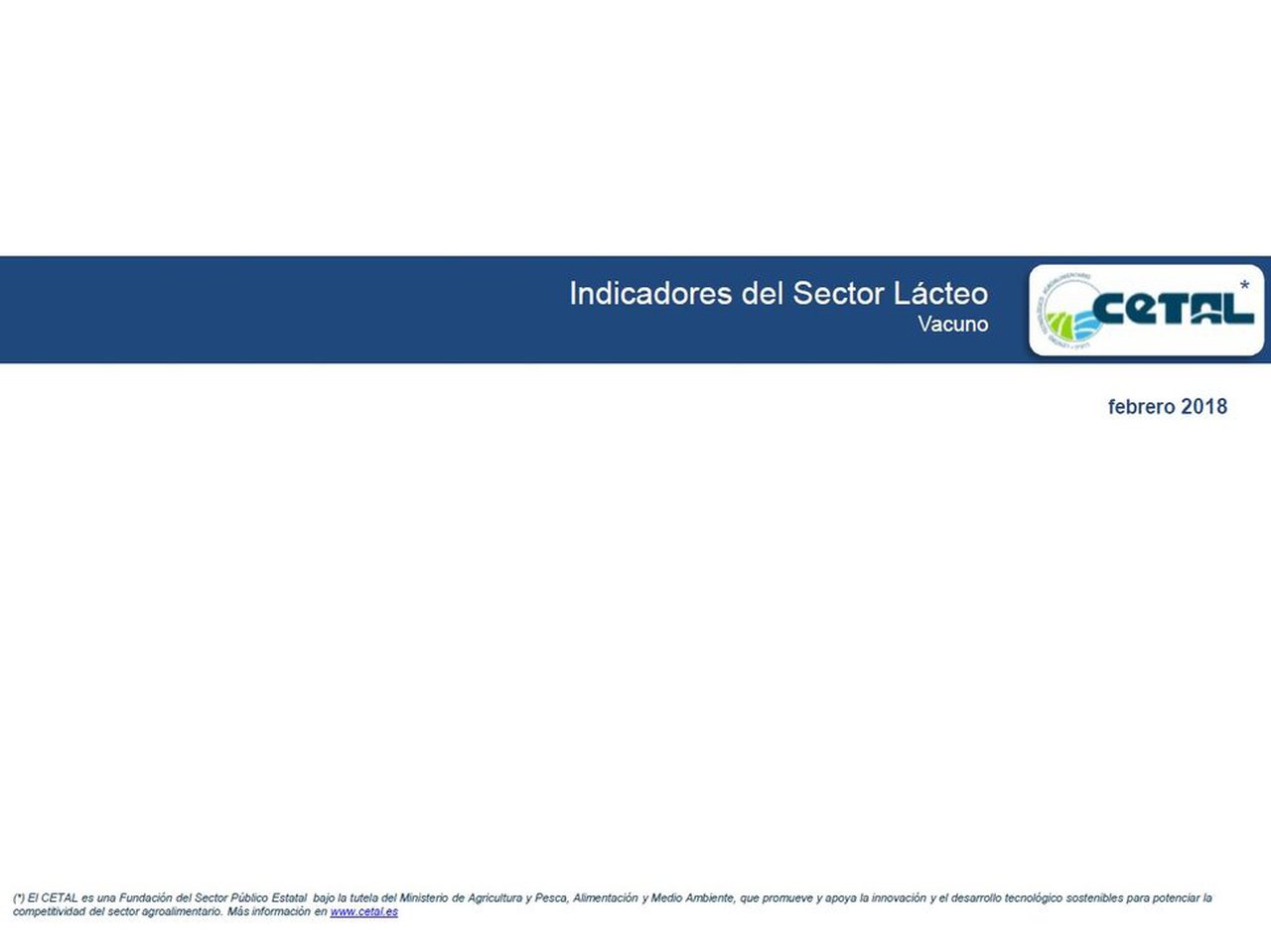 Informe Cetal. Febrero 2018