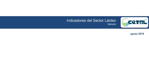 Informe Cetal. Agosto 2018