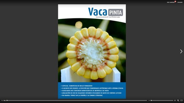 Presentamos o segundo número da revista Vaca Pinta