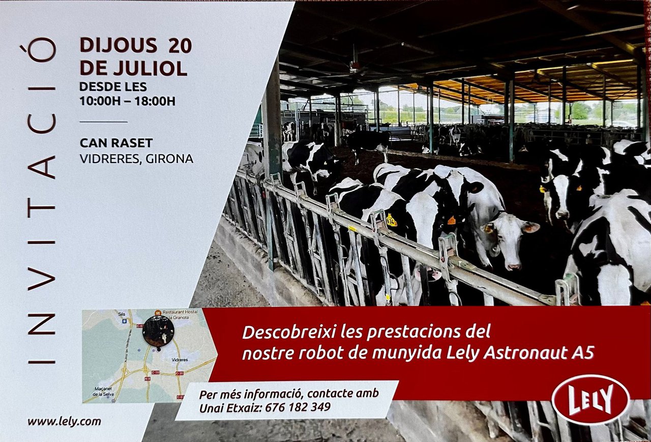Nova xornada de Lely en Can Raset, Xirona