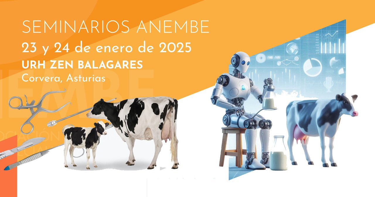 Anembe organiza dos seminarios especializados en salud y cirugía bovina los días 23 y 24 de enero en Asturias