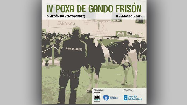 Dispoñible o catálogo de animais da poxa deste domingo en Ordes