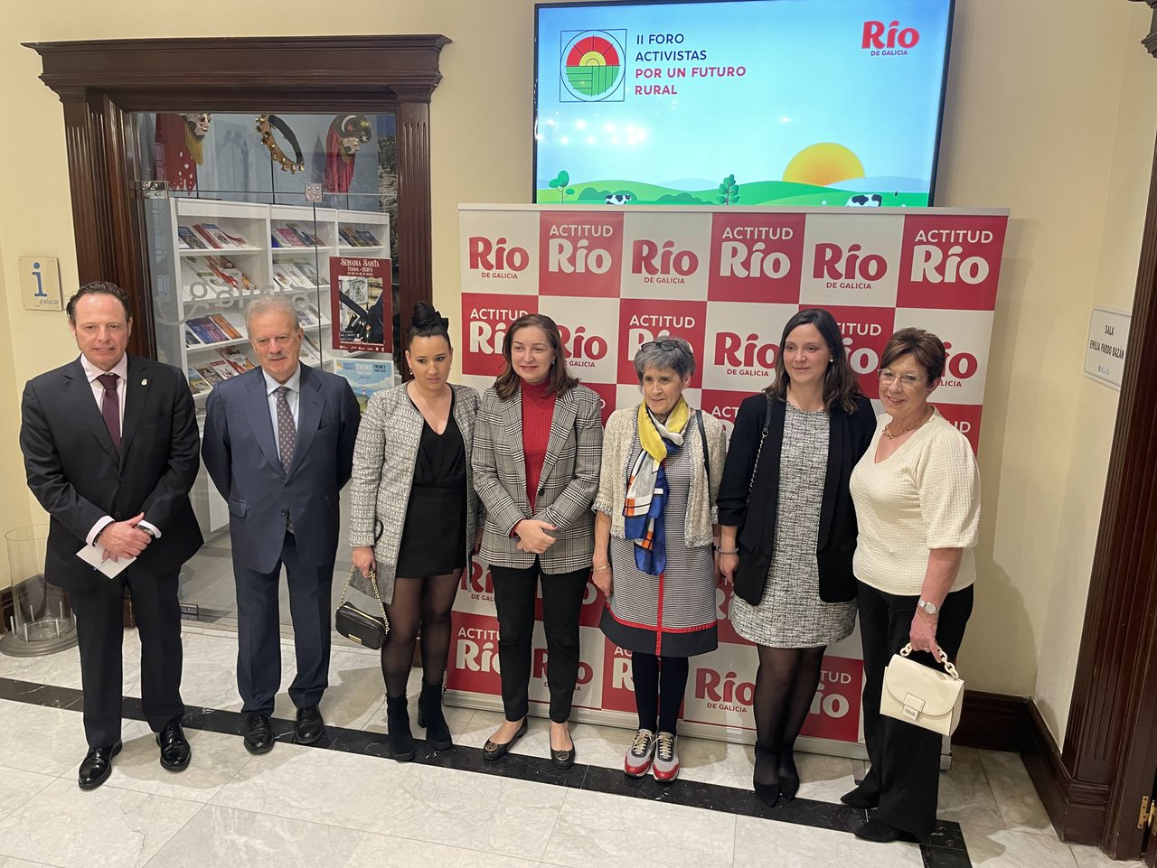 Río de Galicia visibiliza en Madrid a situación da muller rural e o perigo de perder a soberanía alimentaria polo despoboamento