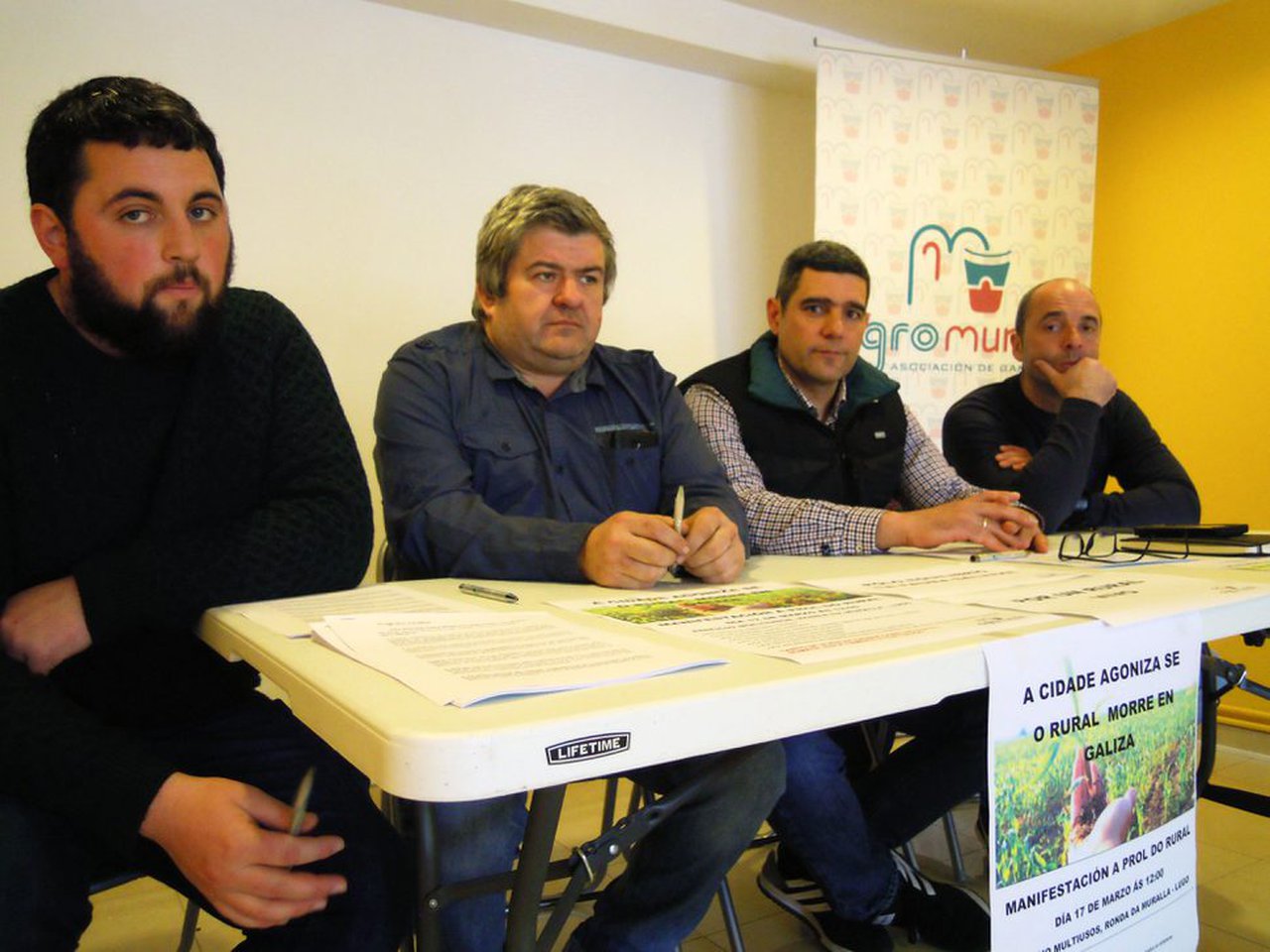 Agromuralla inicia el proceso de reclamación contra las industrias del cártel lácteo