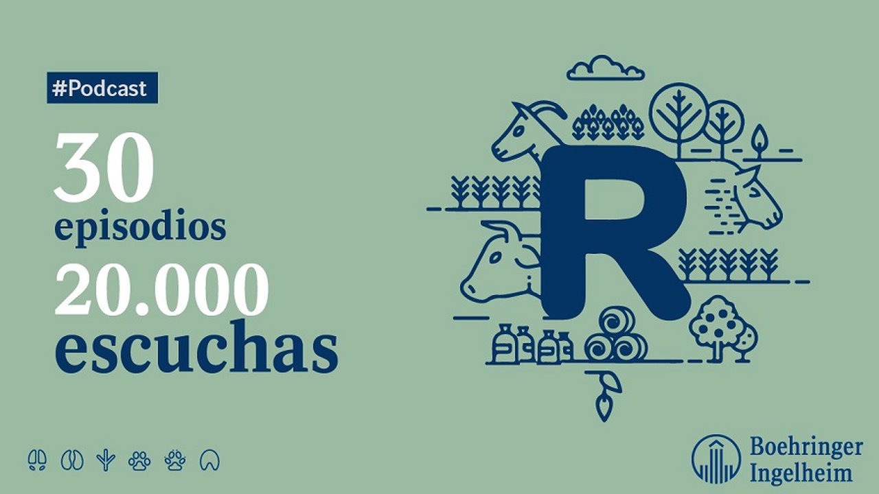 O podcast sobre ruminantes de Boehringer Ingelheim supera as 20.000 escoitas